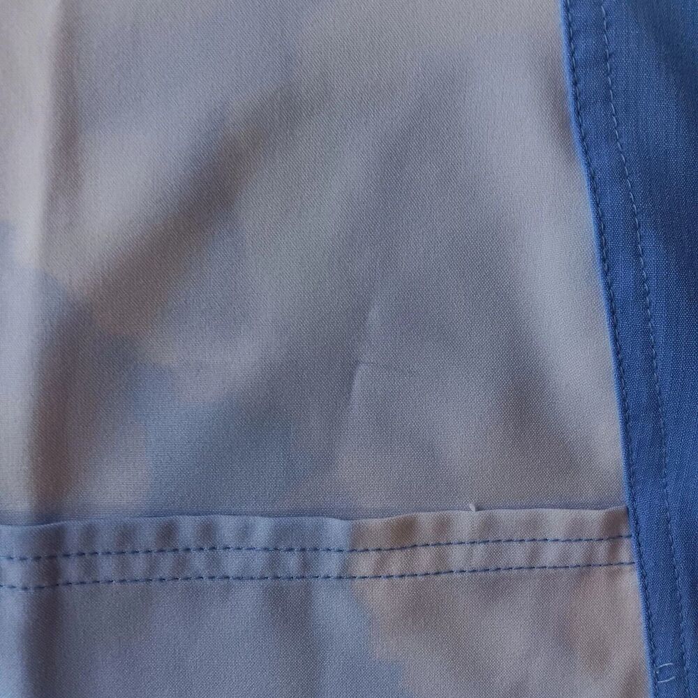 Peanuts Blue Snoopy & Woodstock Nurse Scrub Top - Picture 6 of 11